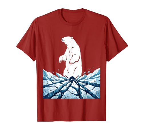 Mademark True North VBS Polar Bear Arctic Ice Design T-Shirt - size chart