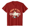 Halloween Creep it Real Vintage Ghost CKTEE2 Vintage Halloween Creep It Real Mouse Ghost Boy Fall Season T-Shirt - size chart