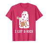 Funny Halloween Vibes Trick Or Treating I Got A Rock Funny Halloween Trick Or Treating Ghost T-Shirt - size chart