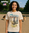 BABATEES Farm Animals Heavy Metal Tshirt for Men, Women & Farmers - 100% Natural Undyed Cotton - size chart