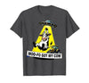 Mademark Moo-FO Got My Cow Alien Abduction Design T-Shirt - size chart