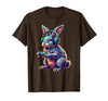 Rabbit Gaming Animal Video Games Funny Rabbit T-Shirt — design detail