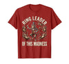 Mademark Ring Leader Of This Madness Circus Monkey Design T-Shirt - Men - size chart