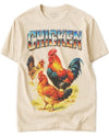 BABATEES Farm Animals Heavy Metal Tshirt for Men, Women & Farmers - 100% Natural Undyed Cotton - size chart