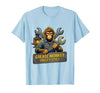 Mademark Grease Monkey Valley Style Automotive Design T-Shirt - Men - size chart