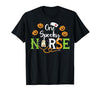 Halloween Nurse Shirts For Women Scrub Costumes One Spooky Nurse Ghost Stethoscope Halloween Costume Nursing T-Shirt - size