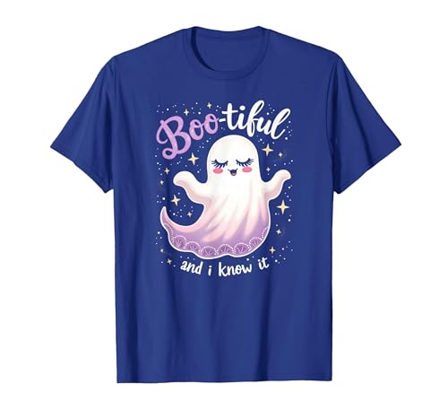 Mademark Ghost & Spirits - Ghost (99 Problems All) T-Shirt - size chart