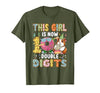 Rodent Birthday Costume Girl Costume 10 Double Digits Funny 10th Birthday Guinea Pig T-Shirt - size chart