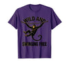 Mademark Wild and Swinging Free Monkey Graphic Design T-Shirt - Men - size chart