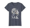 MyAnimal - Your Favourite Animal Wear Lion Majestic and Proud in Artistic Style T-Shirt - size chart