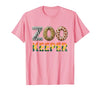 Zoo Keeper Costume Adult Party Safari Zookeeper Zoo Keeper Costume Adult Halloween Party Safari Zookeeper T-Shirt - size