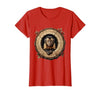 Mademark Capuchin Monkey in Hollow Log Illustration T-Shirt - Women - size chart
