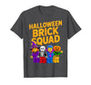 Family Master Builder Birthday Kids Toddler Gifts Halloween Brick Squad Costume Master Builder Blocks Building T-Shirt -