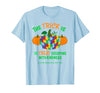 Presto Autism Awareness Halloween October Pumpkin Autism Awareness Halloween Fall October Puzzle Pumpkin T-Shirt - size chart