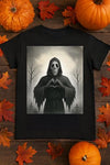 Tstars Pumpkin Halloween Shirt Men Scary Jack-O'-Lantern Face Funny Tee - size chart