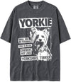 BABATEES U.S.A. MAX-Heavyweight Punk Rock Animals Shaka Wear Oversized 7.5oz Cotton Tshirt - size chart