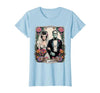 The Lovers Tarot Card Spooky Halloween Women Men The Monster Frankenstein and Bride The Lovers Tarot Card T-Shirt - size