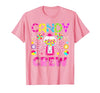 Candy Land Candy Crew Party Halloween Costumes T-Shirt - size chart