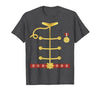 Halloween Costume Tees Prince Charming Shirt Halloween Royalty Costume T-Shirt - size chart
