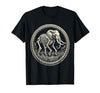 Mademark Elephant Skeleton Mid-Stride Through Tall Grass T-Shirt - Men - size chart