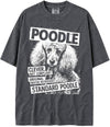 BABATEES U.S.A. MAX-Heavyweight Punk Rock Animals Shaka Wear Oversized 7.5oz Cotton Tshirt - size chart