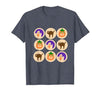 Sugar Cookie Halloween Merch T-Shirt - size chart