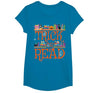 Trick or Read Funny Halloween Teacher Book Library Reading T-Shirt - size chart