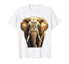 Mademark Too Big To Ignore Bold Elephant Graphic Design T-Shirt - Men - size chart