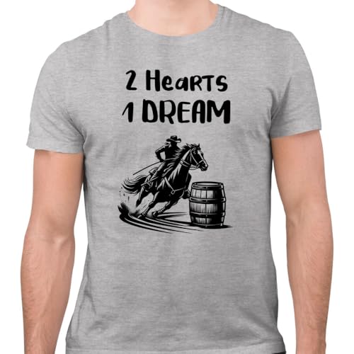 TeesAndTankYou 2 Hearts 1 Dream Horse Rider Shirt Unisex - size chart
