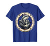 Mademark Shark Business Suit Handshake Funny Graphic T-Shirt - size chart