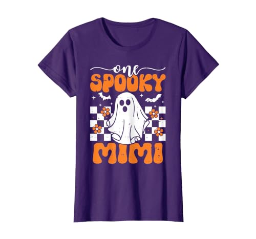 One Spooky Mimi Halloween Family Matching One Spooky Mimi Matching Family Halloween Costumes T-Shirt - size chart