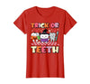 Halloween Shirts For Women Men Kids Boys Girls Halloween Dentist Trick Or Teeth Dental Costume Men Women T-Shirt - size chart