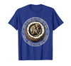Mademark Cozy Monkey Curled in a Coconut Shell T-Shirt - Men - size chart