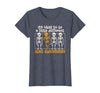 Orange Ribbon ADHD Awareness clothing Halloween Skeleton ADHD Awareness T-Shirt - size chart