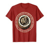 Mademark Cozy Monkey Curled in a Coconut Shell T-Shirt - Men - size chart