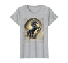 Mademark Always Choose The Horse Women's Equestrian Design T-Shirt - size chart