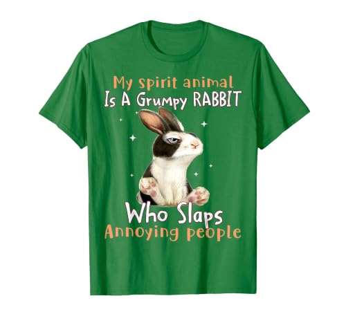 Cute Rabbit Lover Bunny Graphic T-Shirt (Dark Heather Grey) — design detail