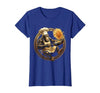 Mademark Funny Monkey Chef Flipping Pancakes Graphic Tee T-Shirt - Women - size chart