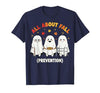 Fall Prevention Funny Ghost Autumn Halloween Gift Fall Prevention Funny Ghost Autumn Halloween Joke T-Shirt - size chart