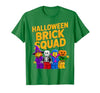 Family Master Builder Birthday Kids Toddler Gifts Halloween Brick Squad Costume Master Builder Blocks Building T-Shirt -