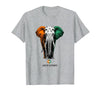 Mademark Land of Elephants, 1960 National Pride Design T-Shirt - Men - size chart