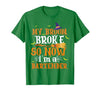My Broom Broke So I Became A Bartender Halloween Costume T-Shirt - size chart