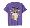 Halloween Boo-Jee Leopard Ghost Coquette Bow Coquette Leopard Ghost Coffee Boo-JEE Halloween Boujee Ghost T-Shirt - size