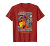 Marvel Halloween Madness Awaits the Greatest Super Heroes T-Shirt - size chart