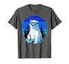 Bear Lover Gift Co. Arctic Animal Polar Bear Lover Cool Sunglasses Polar Bear T-Shirt - size chart