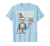Halloween Shirts For Women Men Kids Boys Girls Its Halloween Yes My Birthday Skeleton Costume Men Women Kid T-Shirt - size