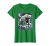 Mademark Polar Bear Lone Ice Floe Drifting Arctic Design T-Shirt - size chart