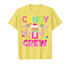 Candy Land Candy Crew Party Halloween Costumes T-Shirt - size chart