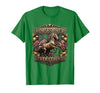Mademark Horses Over Everything Equestrian Design T-Shirt - Men - size chart