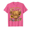 Scottish Highland Cow Lover And Owner Co. Highland Cow Scottish Highland Cow T-Shirt - size chart